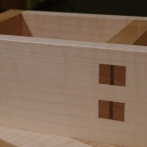 Biscuit Box - close up central joints