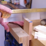 Cutting Dovetails - Dovetail saw