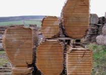008 EWT Air dried timber stack